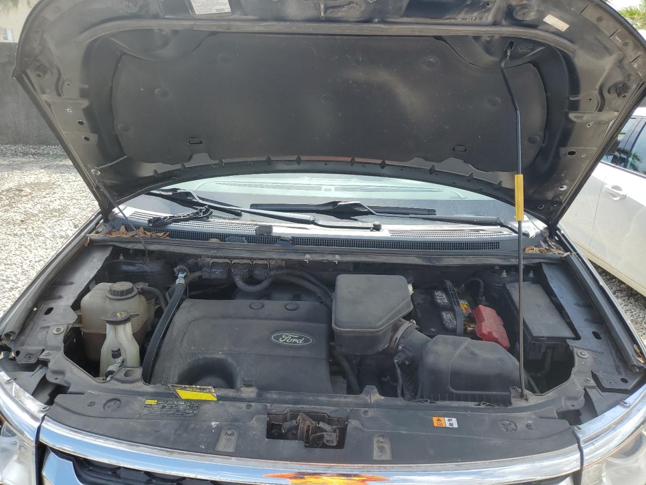 2013 Ford Edge VIN 2FMDK3GC2DBB52407 Copart auction photo, front end / side damage thumbnail 11