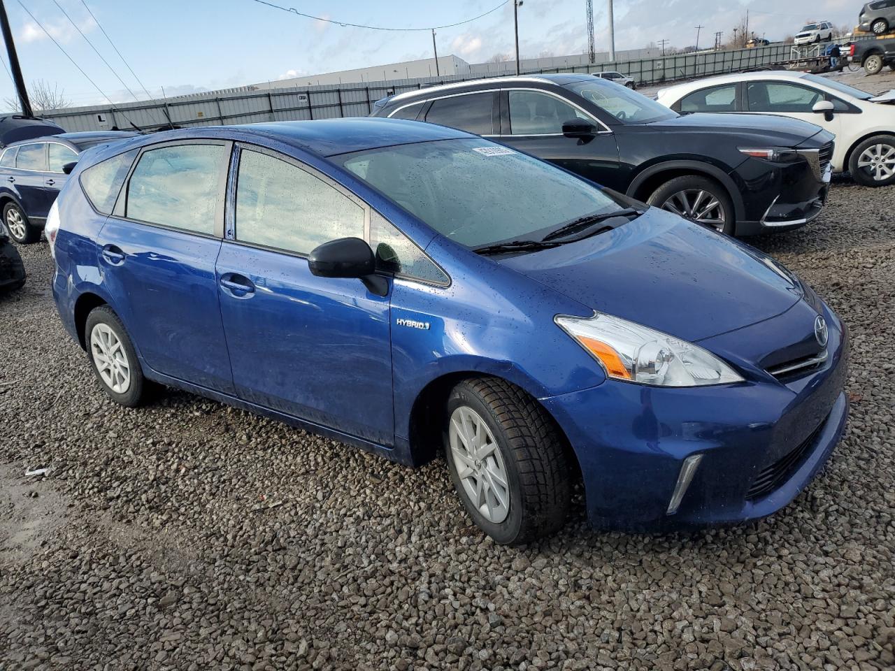 2012 Toyota Prius VIN JTDZN3EU4C3114009 Copart auction photo, side / front end damage thumbnail 4
