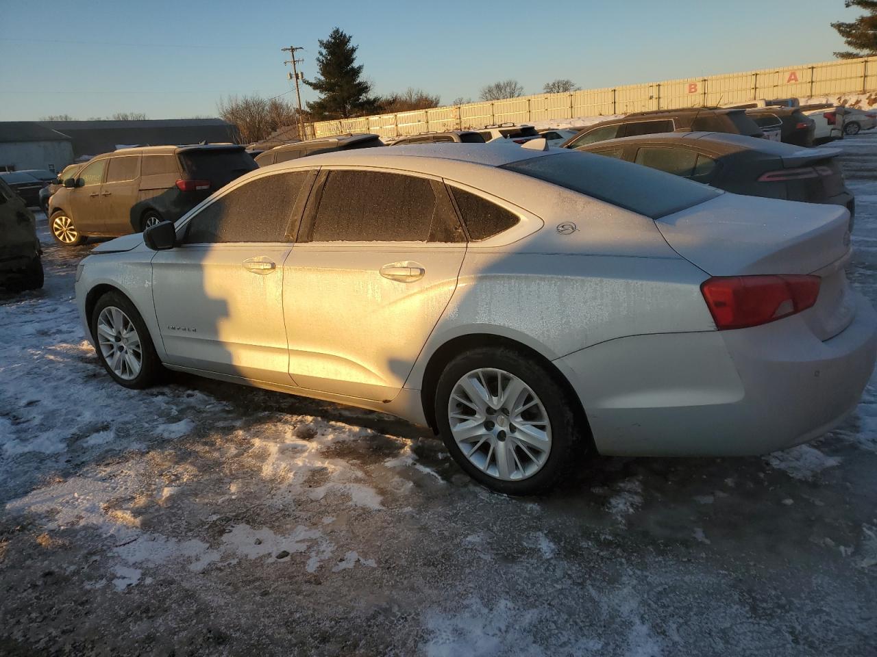 2014 Chevrolet Impala VIN 1G11Y5SL8EU104696 Copart auction photo, front end / minor dent/scratches damage thumbnail 2