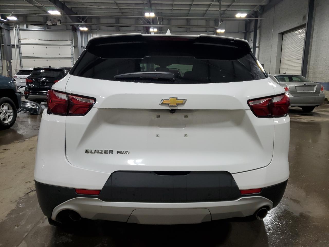 2022 Chevrolet Blazer VIN 3GNKBHR47NS188482 Copart auction photo, side damage thumbnail 6