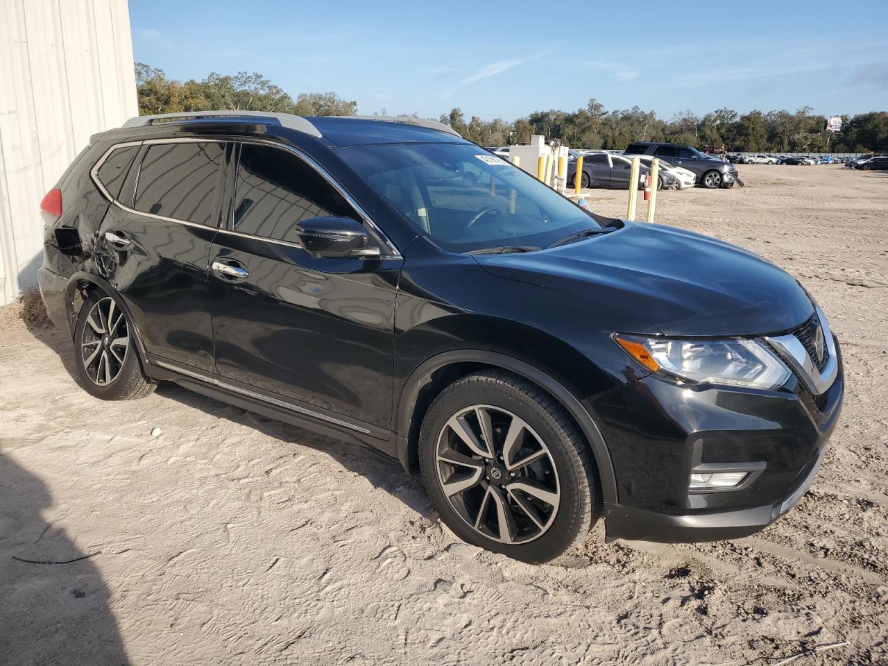 2020 Nissan Rogue VIN 5N1AT2MT1LC749190 Copart auction photo, rear end / side damage thumbnail 4