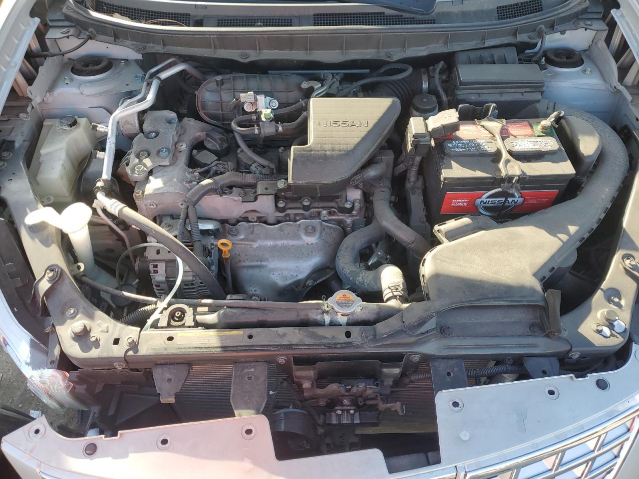 2009 Nissan Rogue VIN JN8AS58T39W328828 Copart auction photo, front end damage thumbnail 12