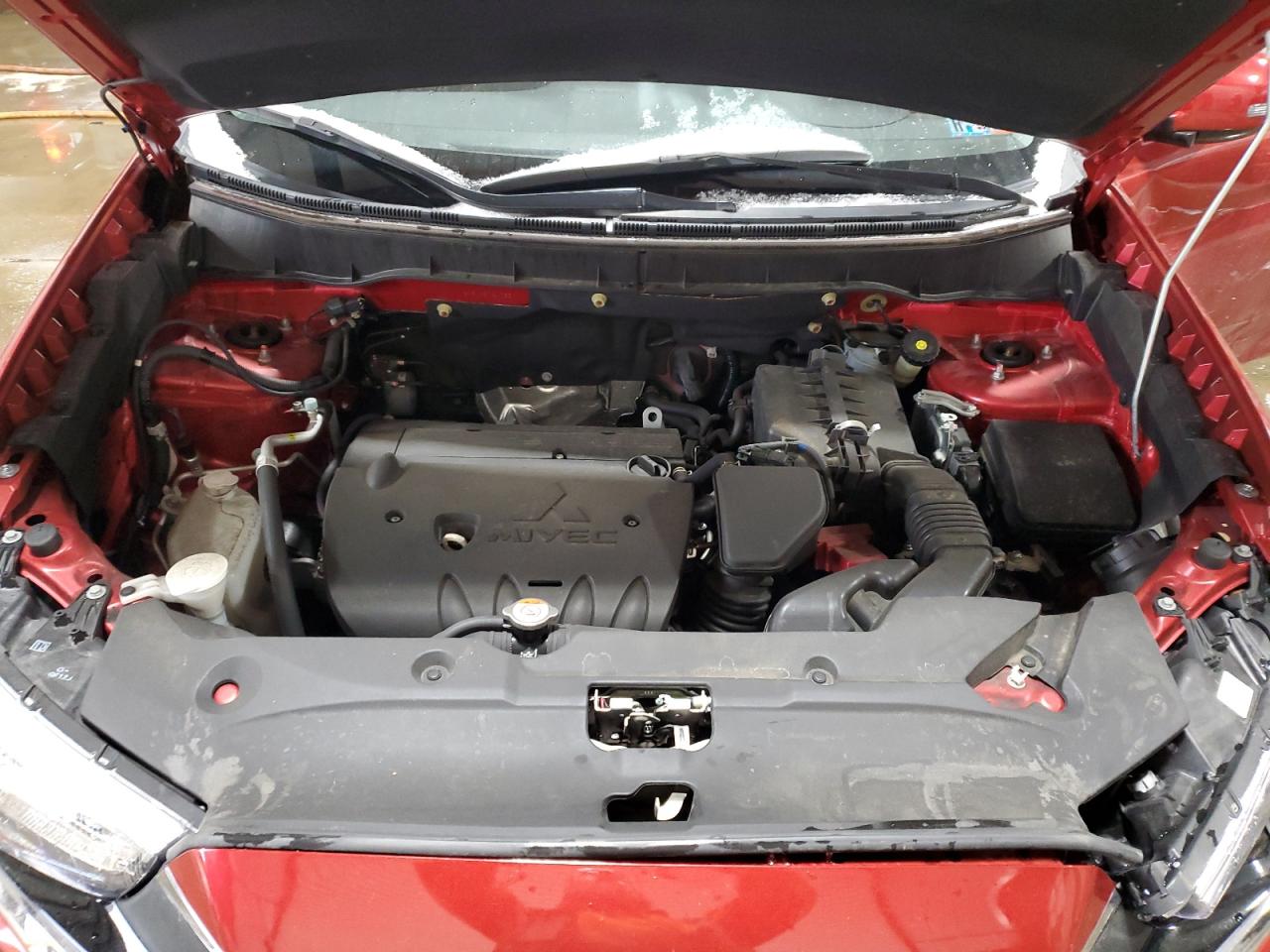 2017 Mitsubishi Outlander VIN JA4AR4AW1HZ060732 Copart auction photo, front end damage thumbnail 12