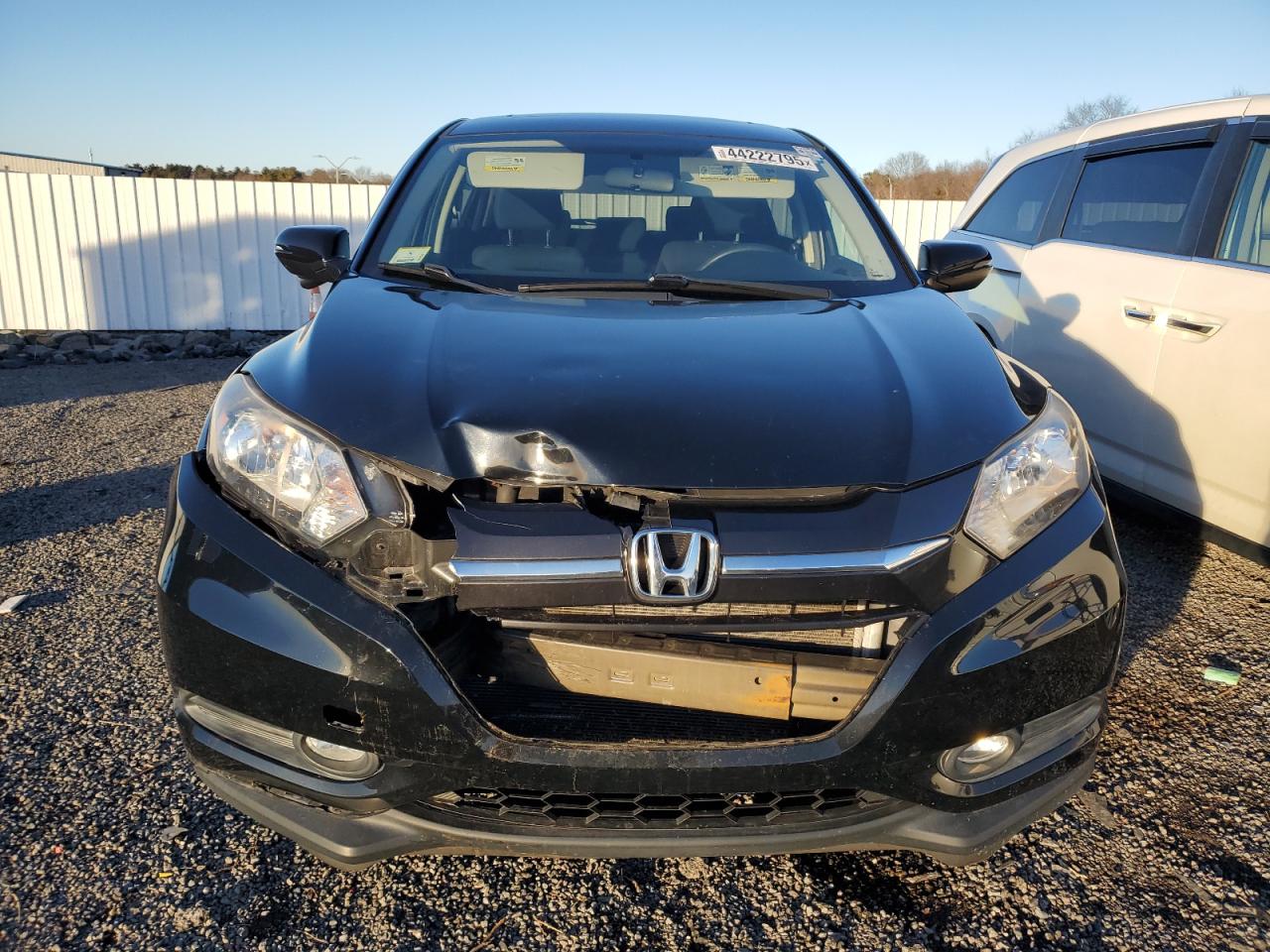 2016 Honda HR-V VIN 3CZRU6H5XGM722107 Copart auction photo, front end damage thumbnail 5