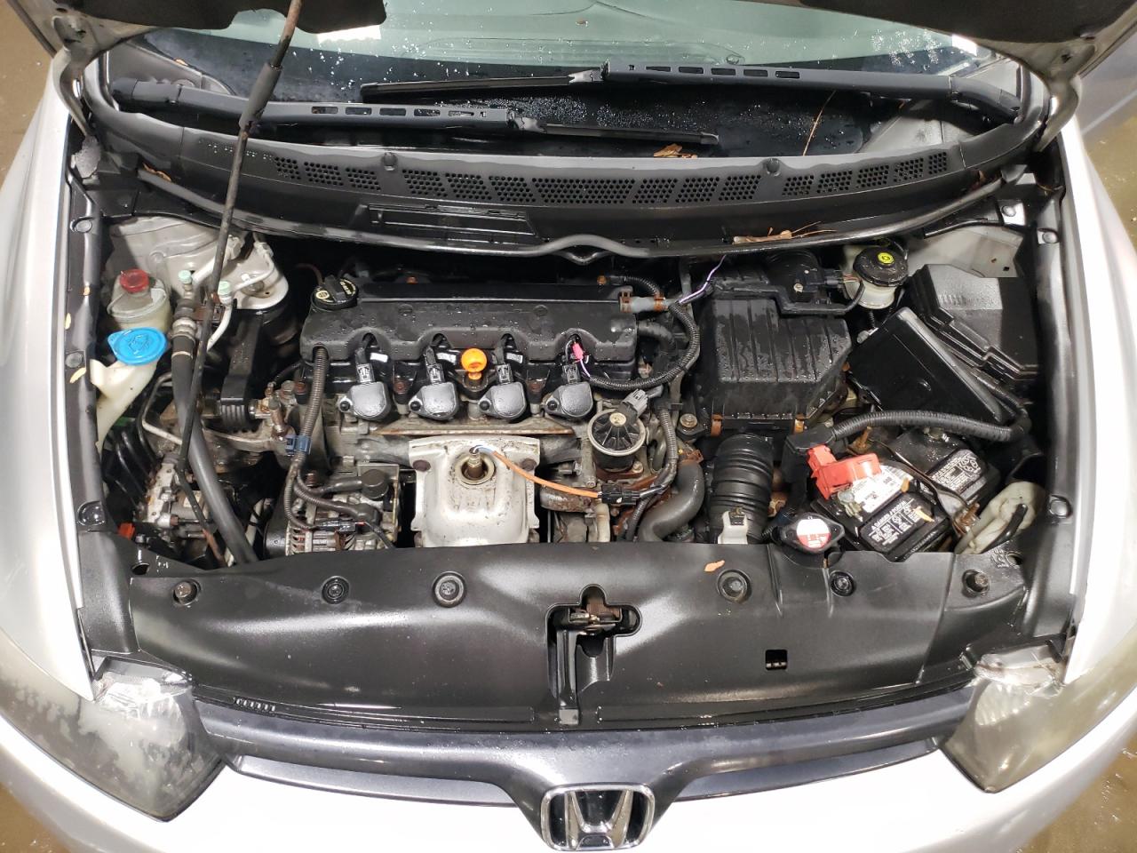 2007 Honda Civic VIN 2HGFG12807H582803 Copart auction photo, side / front end damage thumbnail 11
