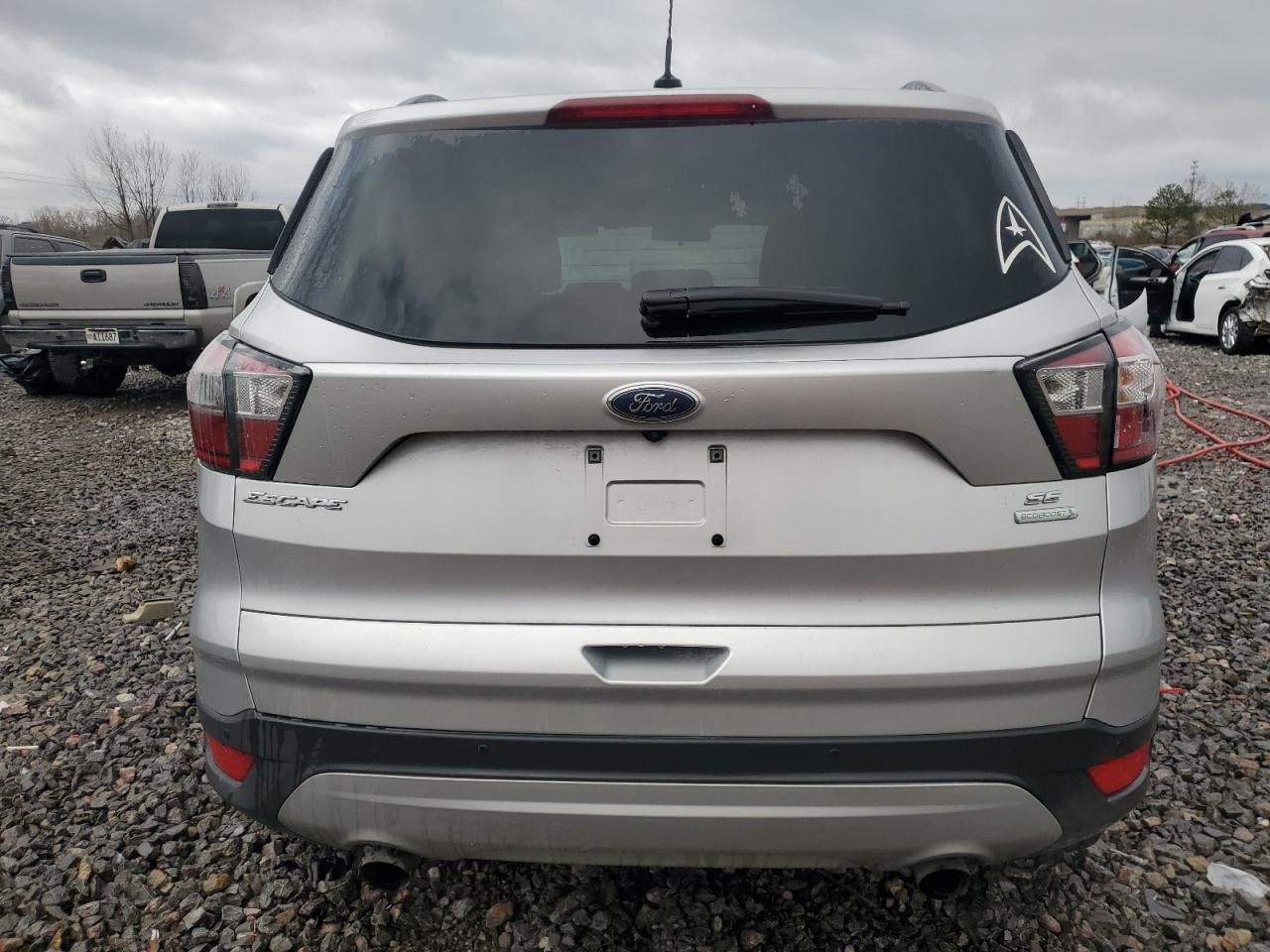 2017 Ford Escape VIN 1FMCU0GD6HUA46622 Copart auction photo, front end / minor dent/scratches damage thumbnail 6