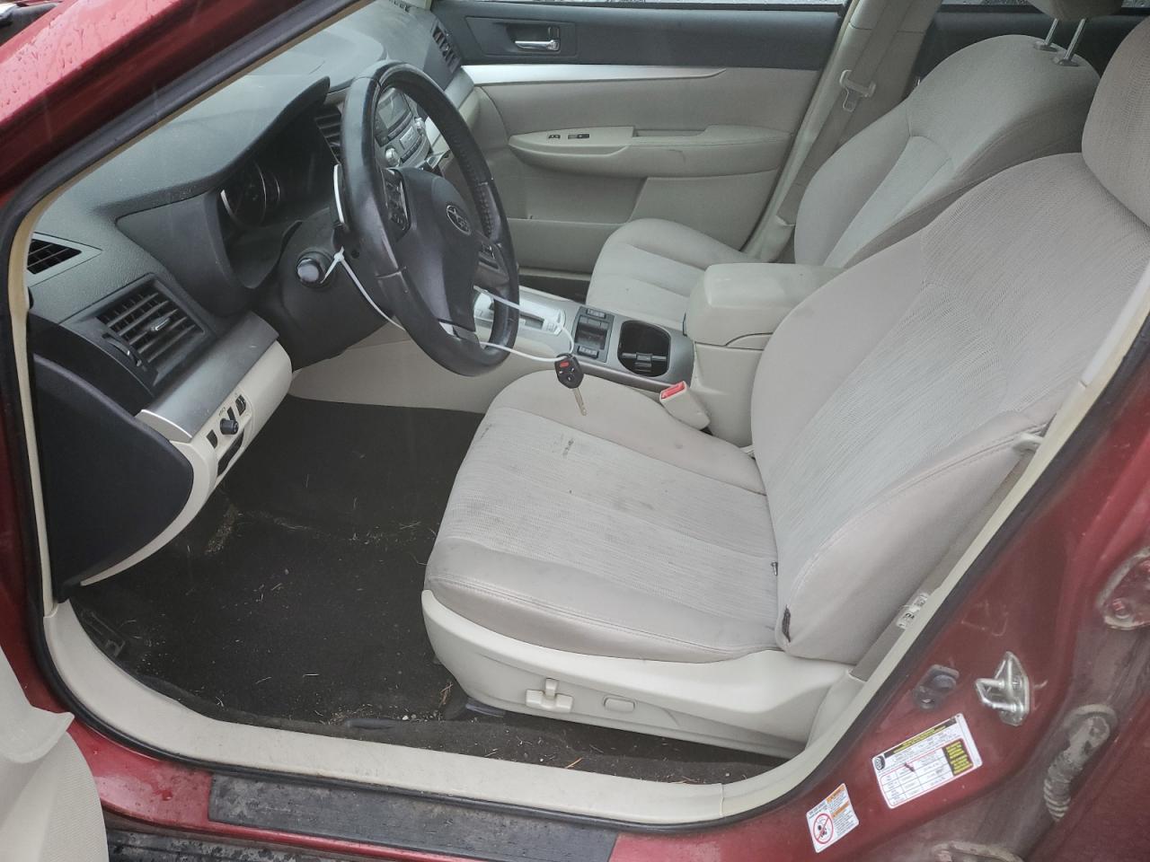 2013 Subaru Outback VIN 4S4BRBGC2D3255677 Copart auction photo, rear end / front end damage thumbnail 7