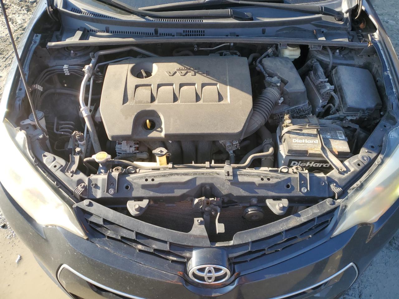 2015 Toyota Corolla VIN 5YFBURHE0FP184114 Copart auction photo, rear end damage thumbnail 11