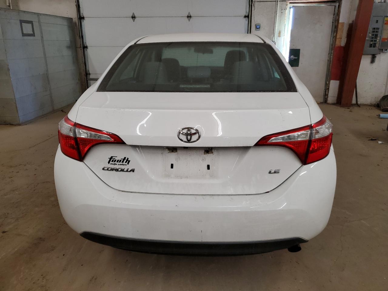 2016 Toyota Corolla VIN 5YFBURHE1GP459524 Copart auction photo, front end damage thumbnail 6