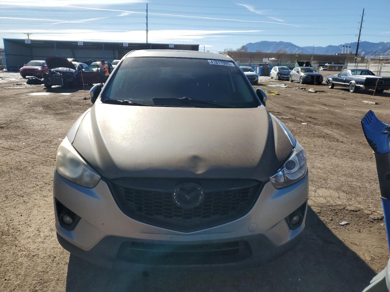 2014 Mazda CX-5 VIN JM3KE4CY9E0303263 Copart auction photo, mechanical damage thumbnail 5
