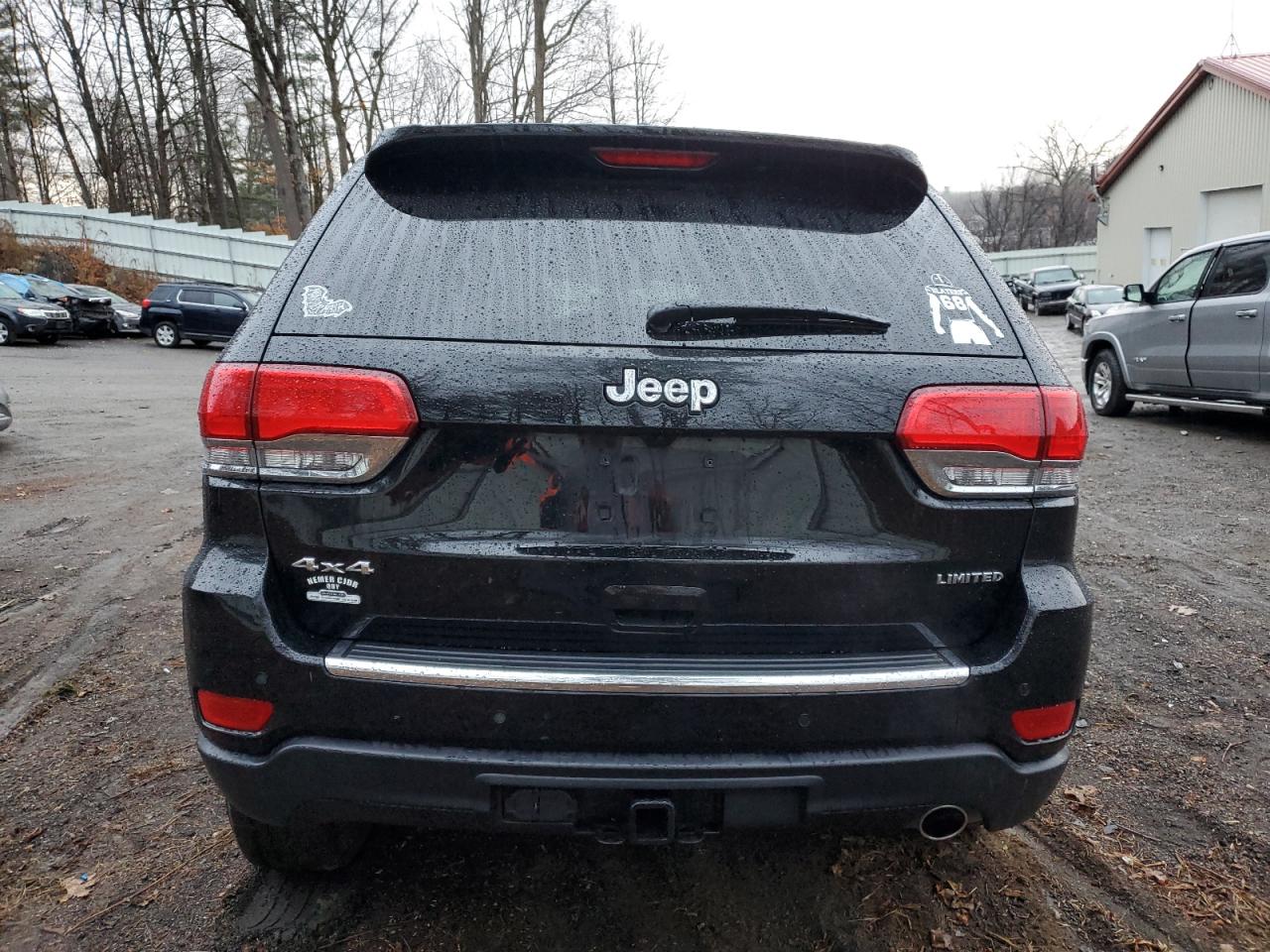 2019 Jeep Grand Cherokee VIN 1C4RJFBG4KC854413 Copart auction photo, front end / side damage thumbnail 6