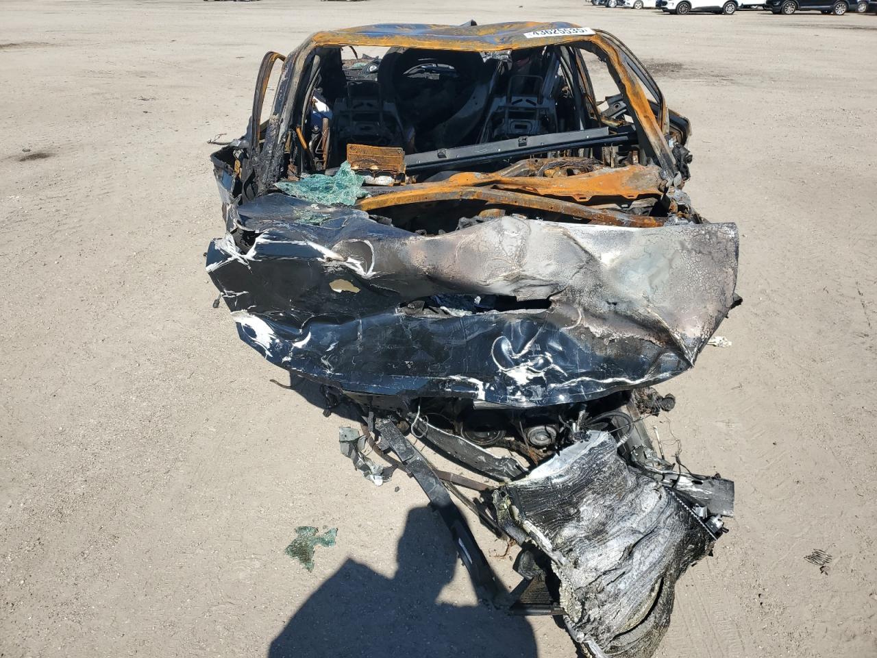 2021 Dodge Charger VIN 2C3CDXGJ0MH678827 Copart auction photo, burn damage thumbnail 5