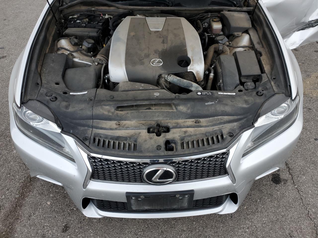 2014 Lexus GS VIN JTHBE1BL6E5038350 Copart auction photo, side damage thumbnail 12