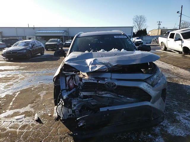 2022 Toyota RAV 4 VIN 4T3LWRFV4NU061292 Copart auction photo, front end / side damage thumbnail 11