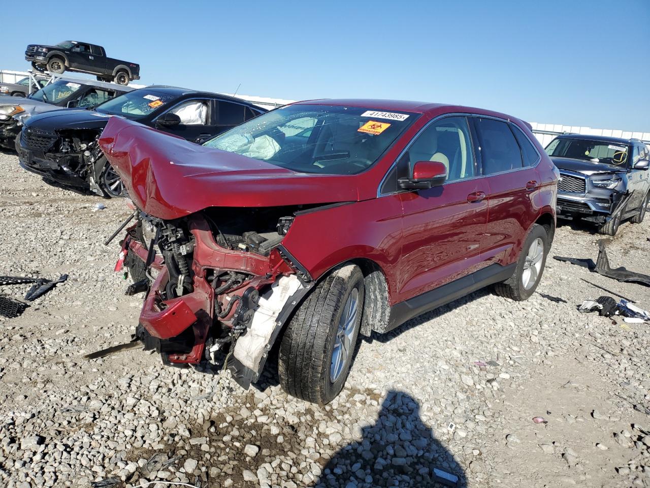 2016 Ford Edge VIN 2FMPK4J86GBB24024