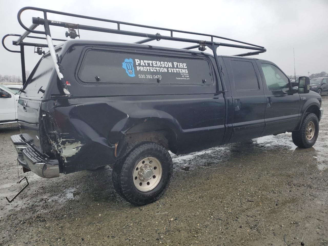 2002 Ford F350 VIN 1FTSW31F62EB25912 Copart auction photo, all over damage thumbnail 3