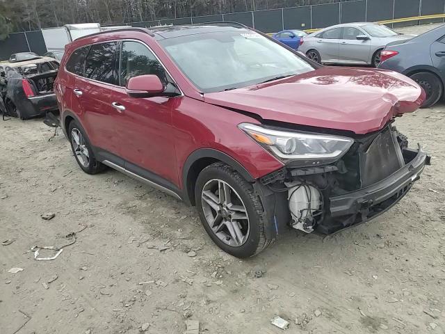 2017 Hyundai Santa Fe VIN KM8SRDHF5HU241518 Copart auction photo, front end damage thumbnail 11