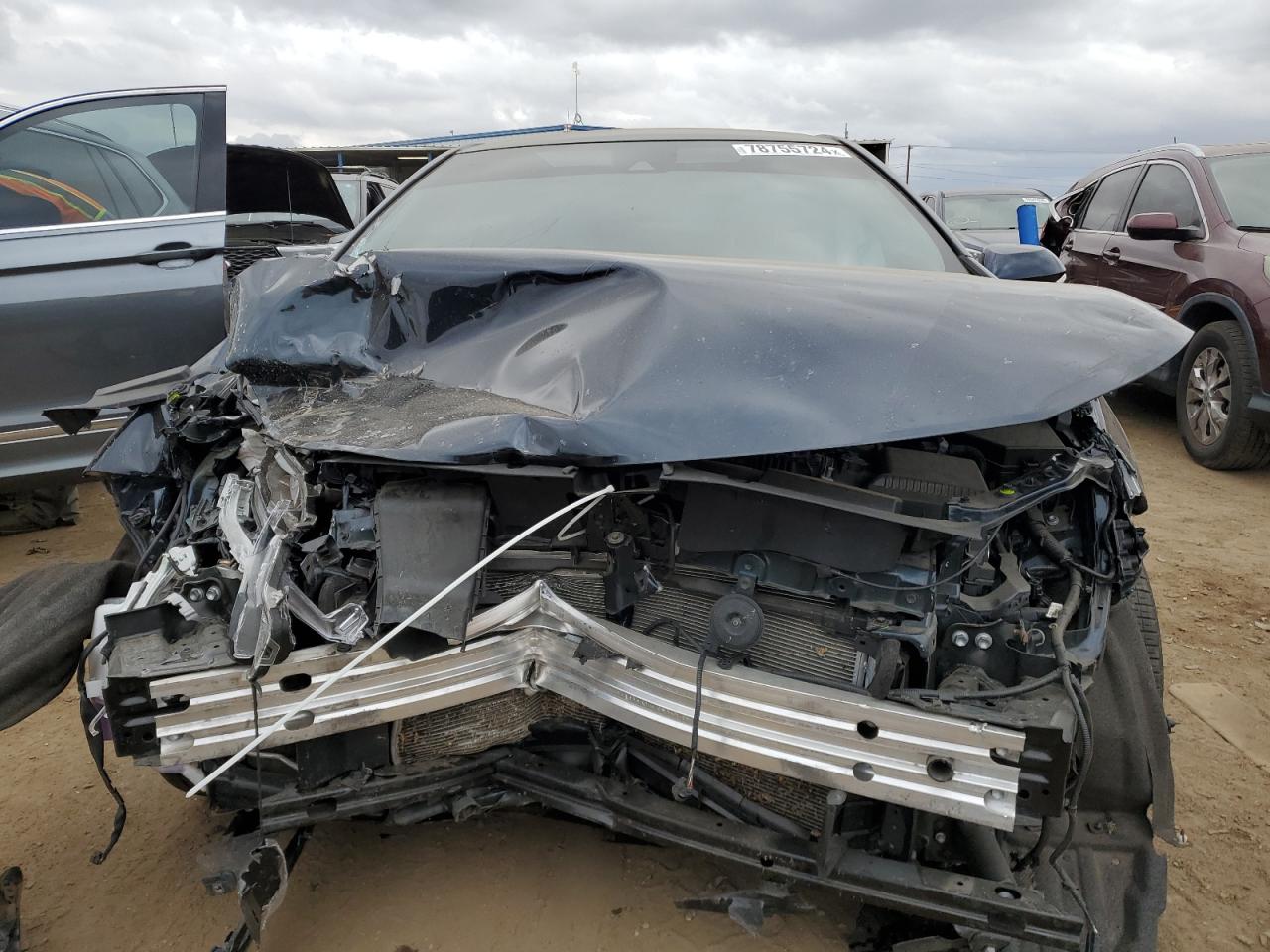 2022 Toyota Corolla VIN JTNC4MBE1N3175490 Copart auction photo, front end / side damage thumbnail 5