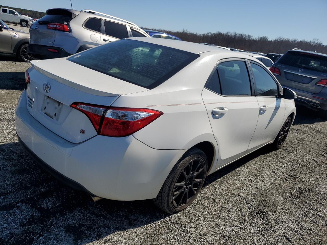 2016 Toyota Corolla VIN 2T1BURHE9GC571939 Copart auction photo, side damage thumbnail 3