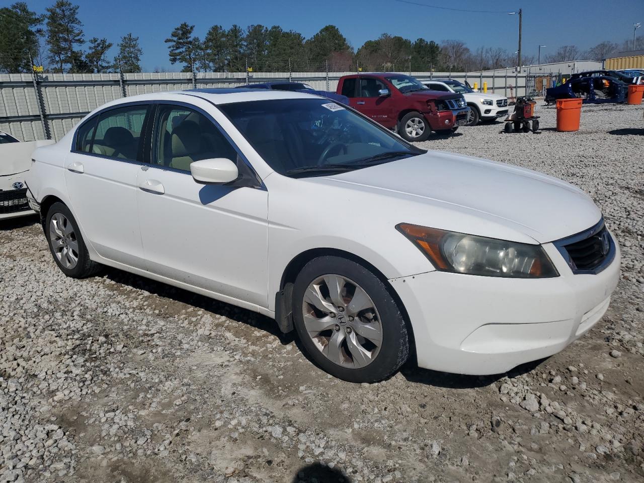 2009 Honda Accord VIN 1HGCP26799A180452 Copart auction photo, rear end / front end damage thumbnail 4