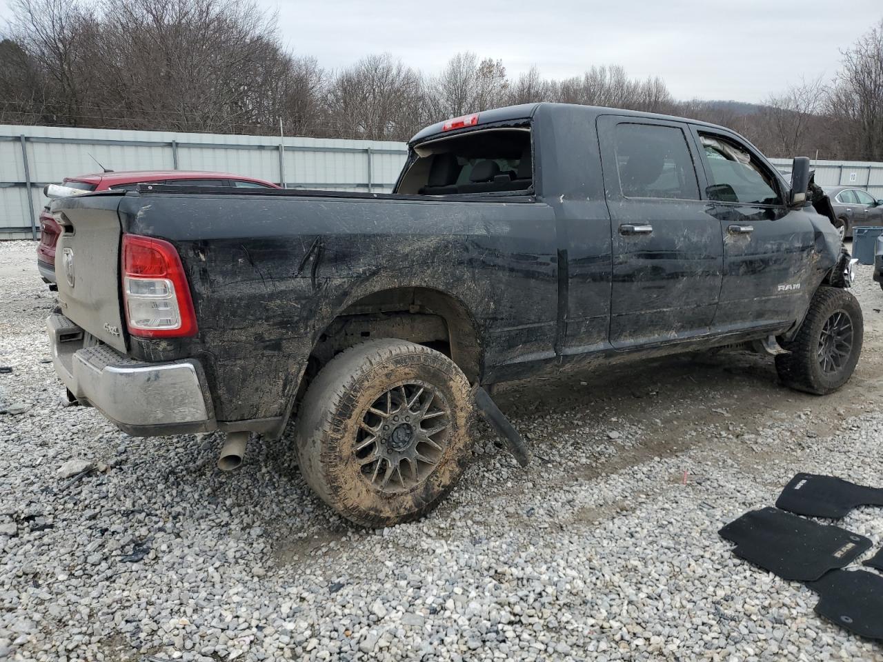 2019 RAM 2500 VIN 3C6UR5MJ8KG623041 Copart auction photo, all over damage thumbnail 3