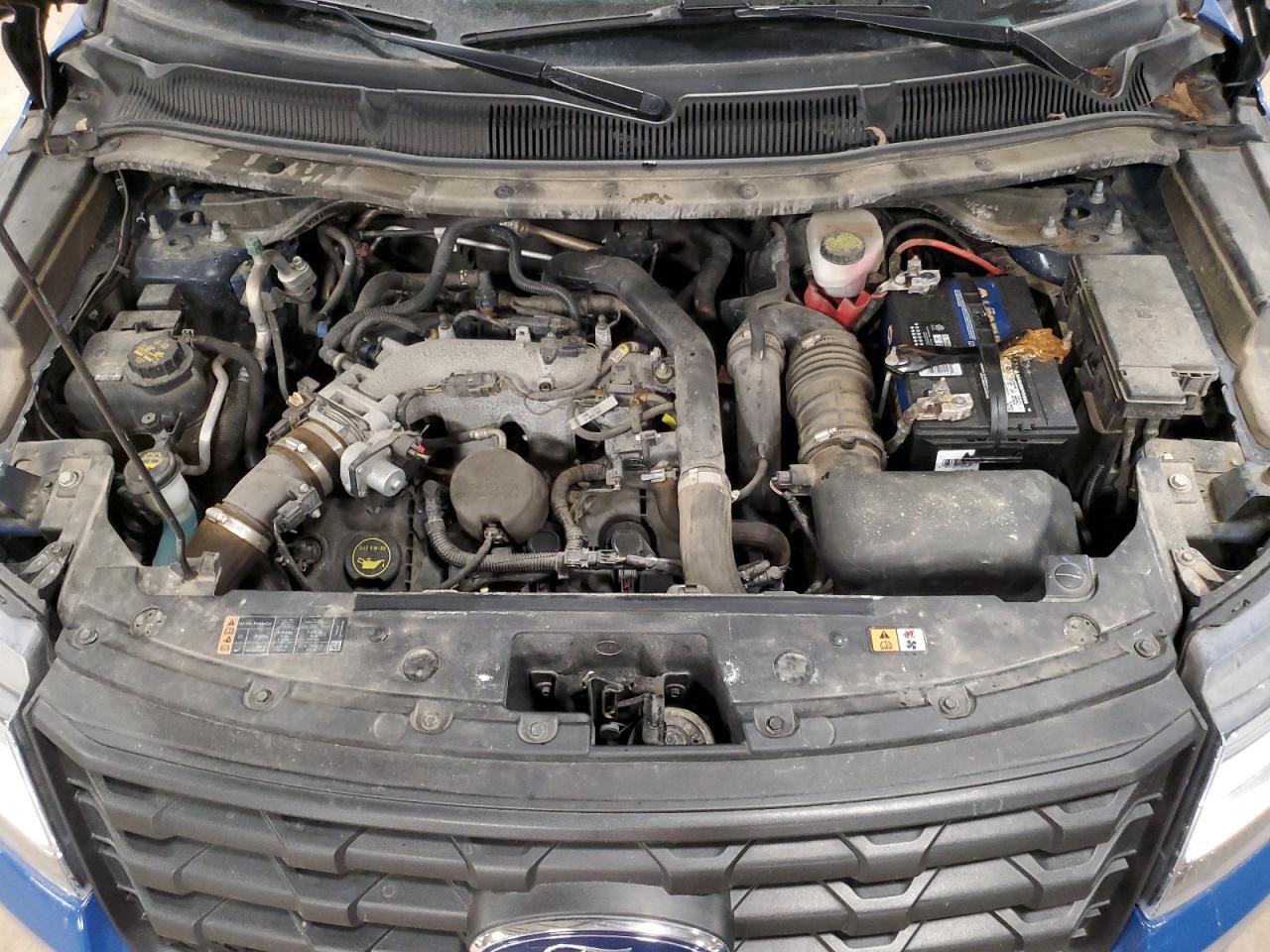 2019 Ford Explorer VIN 1FM5K8AT6KGB15702 Copart auction photo, side damage thumbnail 12