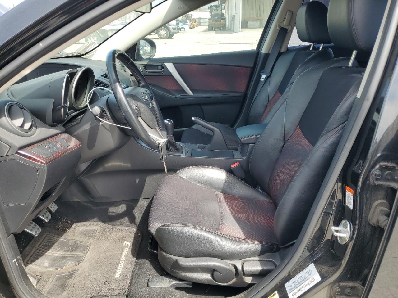 2010 Mazda 3 VIN JM1BL1H44A1172668 Copart auction photo, burn / front end damage thumbnail 7