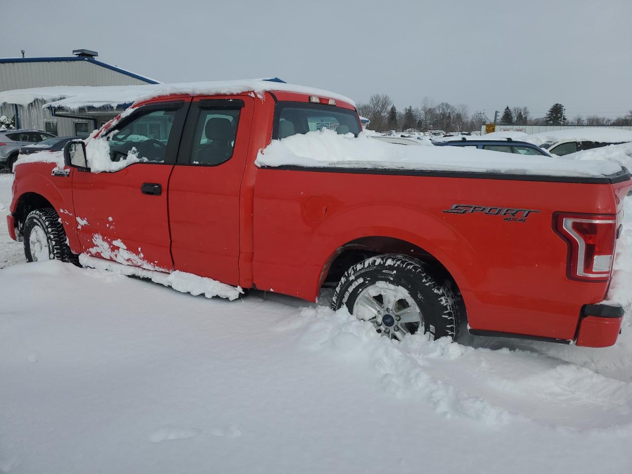 2015 Ford F-150 VIN 1FTEX1EP4FFC99074 Copart auction photo, front end / side damage thumbnail 2