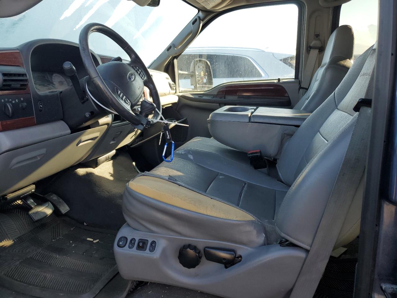 2005 Ford F250 VIN 1FTSW21P75EC81545 Copart auction photo, side damage thumbnail 7