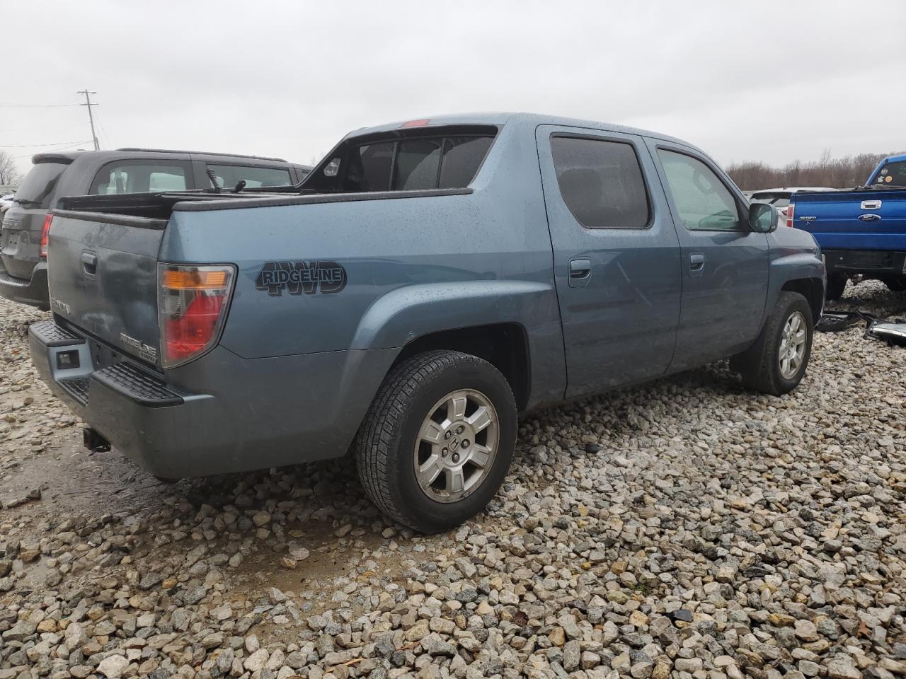 2008 Honda Ridgeline VIN 2HJYK16478H503038 Copart auction photo, front end damage thumbnail 3