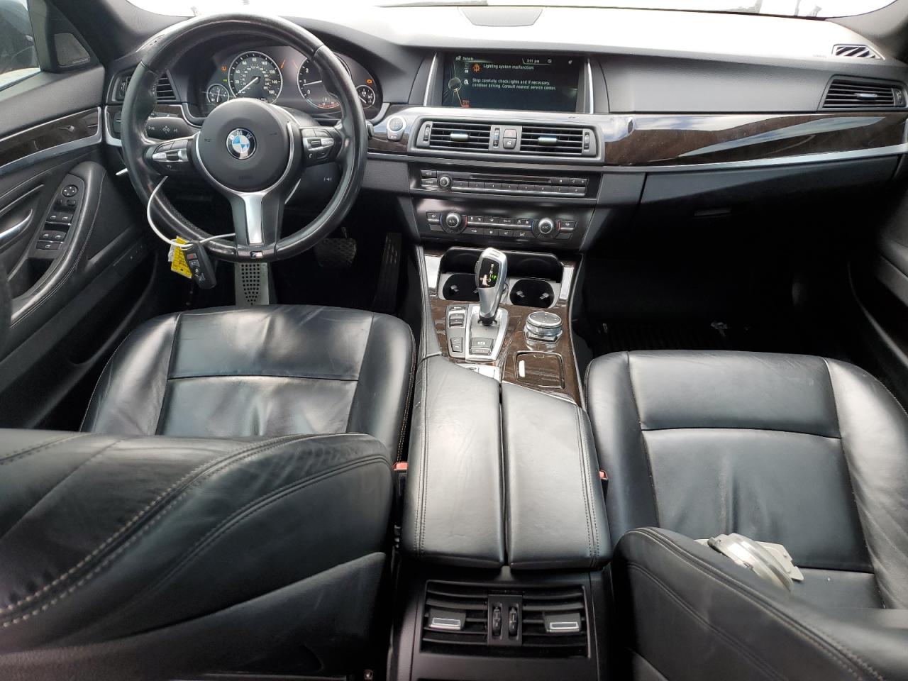 2015 BMW 5er VIN WBA5B1C56FG128737 Copart auction photo, front end / minor dent/scratches damage thumbnail 8