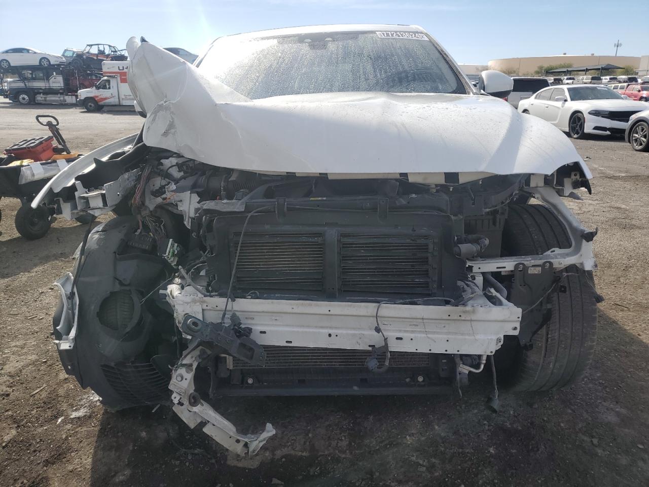 2020 Jaguar F-Pace VIN SADCM2FV5LA629367 Copart auction photo, front end damage thumbnail 5