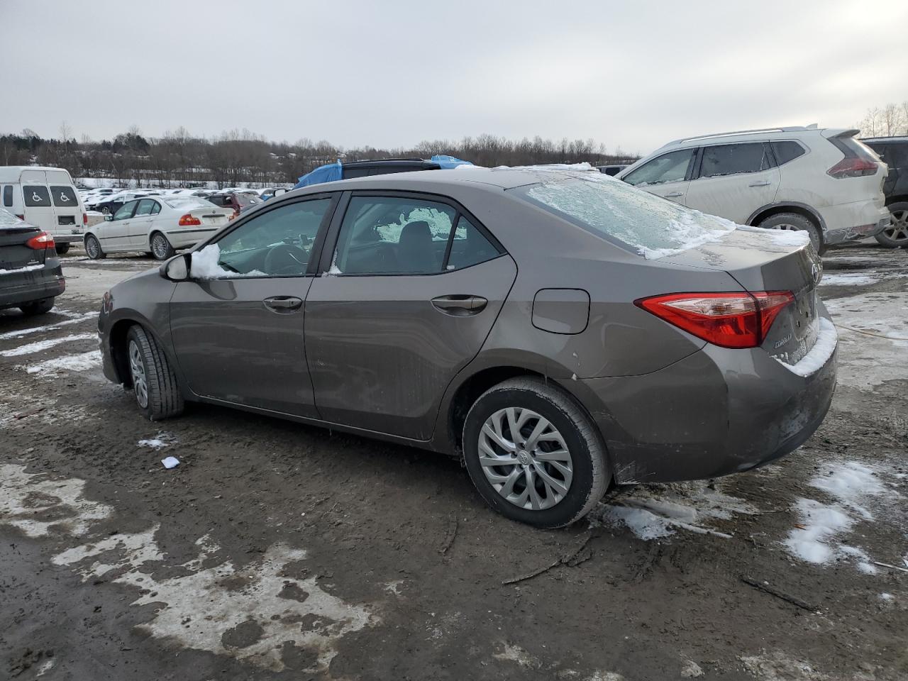 2019 Toyota Corolla VIN 2T1BURHEXKC131740 Copart auction photo, side / front end damage thumbnail 2
