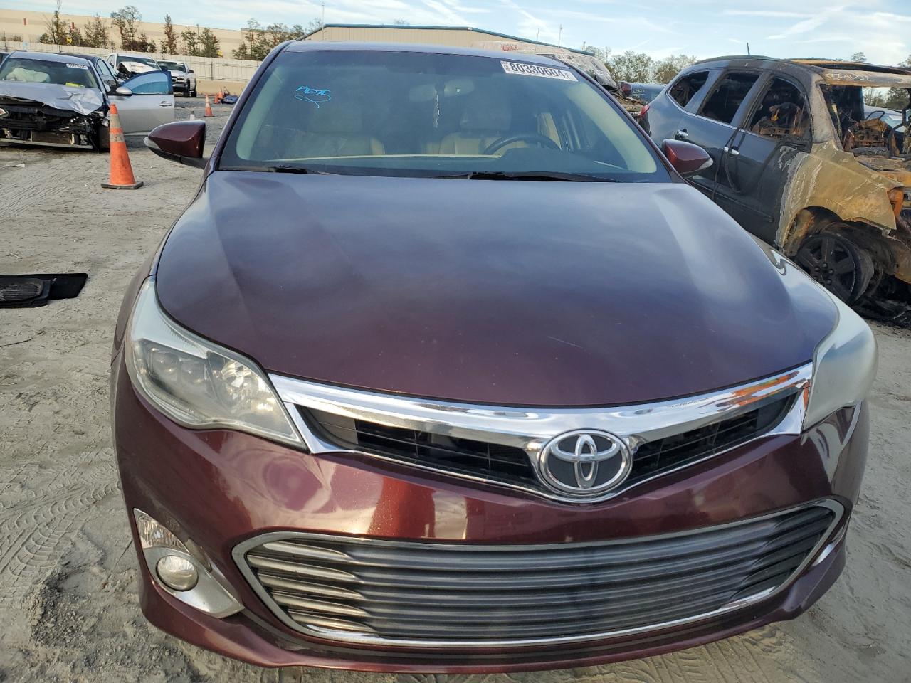 2013 Toyota Avalon VIN 4T1BK1EB5DU016708 Copart auction photo, rear end damage thumbnail 5