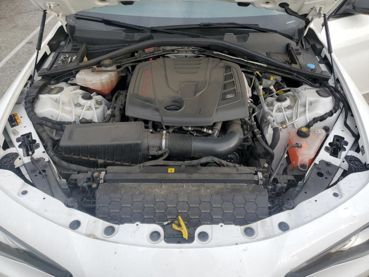 2019 Alfa Romeo Giulia VIN ZARFAMAN4K7621010 Copart auction photo, front end / rear end damage thumbnail 11