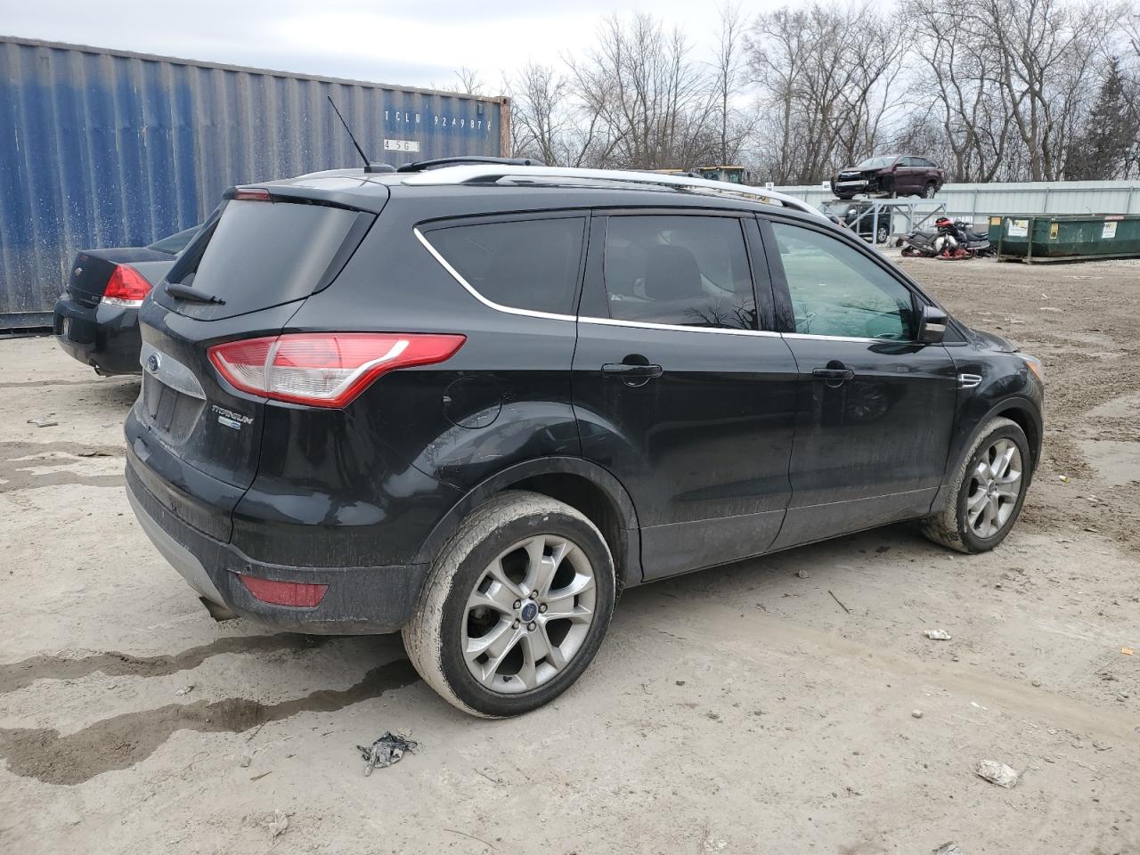 2014 Ford Escape VIN 1FMCU9J97EUD18924 Copart auction photo, front end damage thumbnail 3