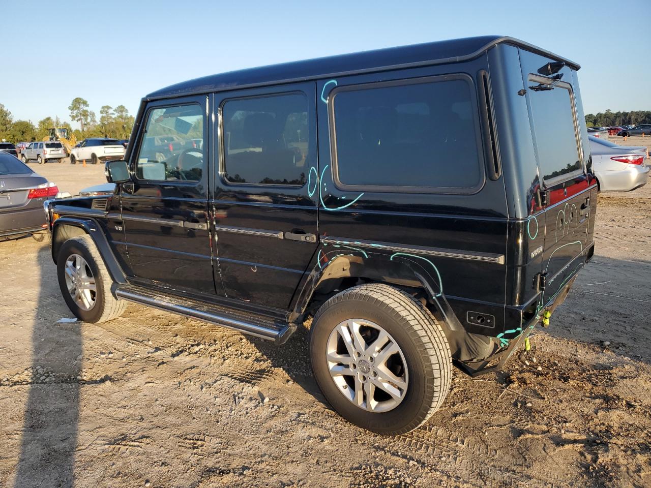 2012 Mercedes-Benz G-klasse VIN WDCYC3HF1CX197447 Copart auction photo, rear end / minor dent/scratches damage thumbnail 2