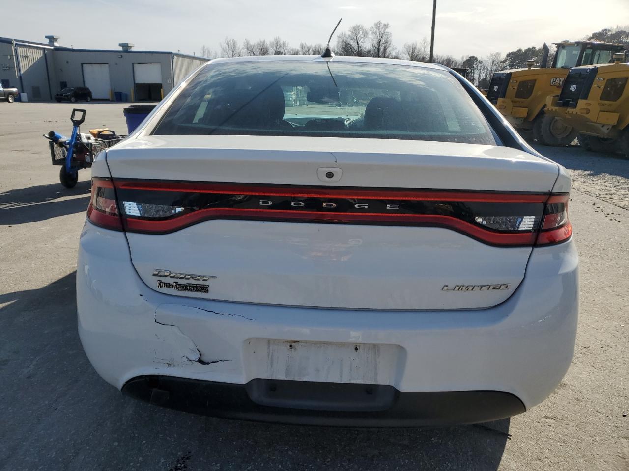 2015 Dodge Dart VIN 1C3CDFCB5FD200976 Copart auction photo, front end / rear end damage thumbnail 6