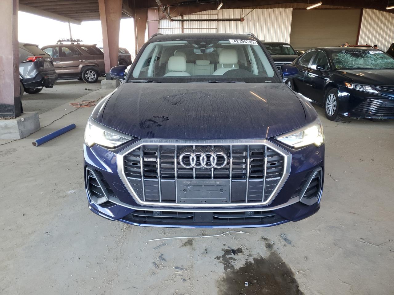 2023 Audi Q3 VIN WA1EECF39P1058603 Copart auction photo, side damage thumbnail 5