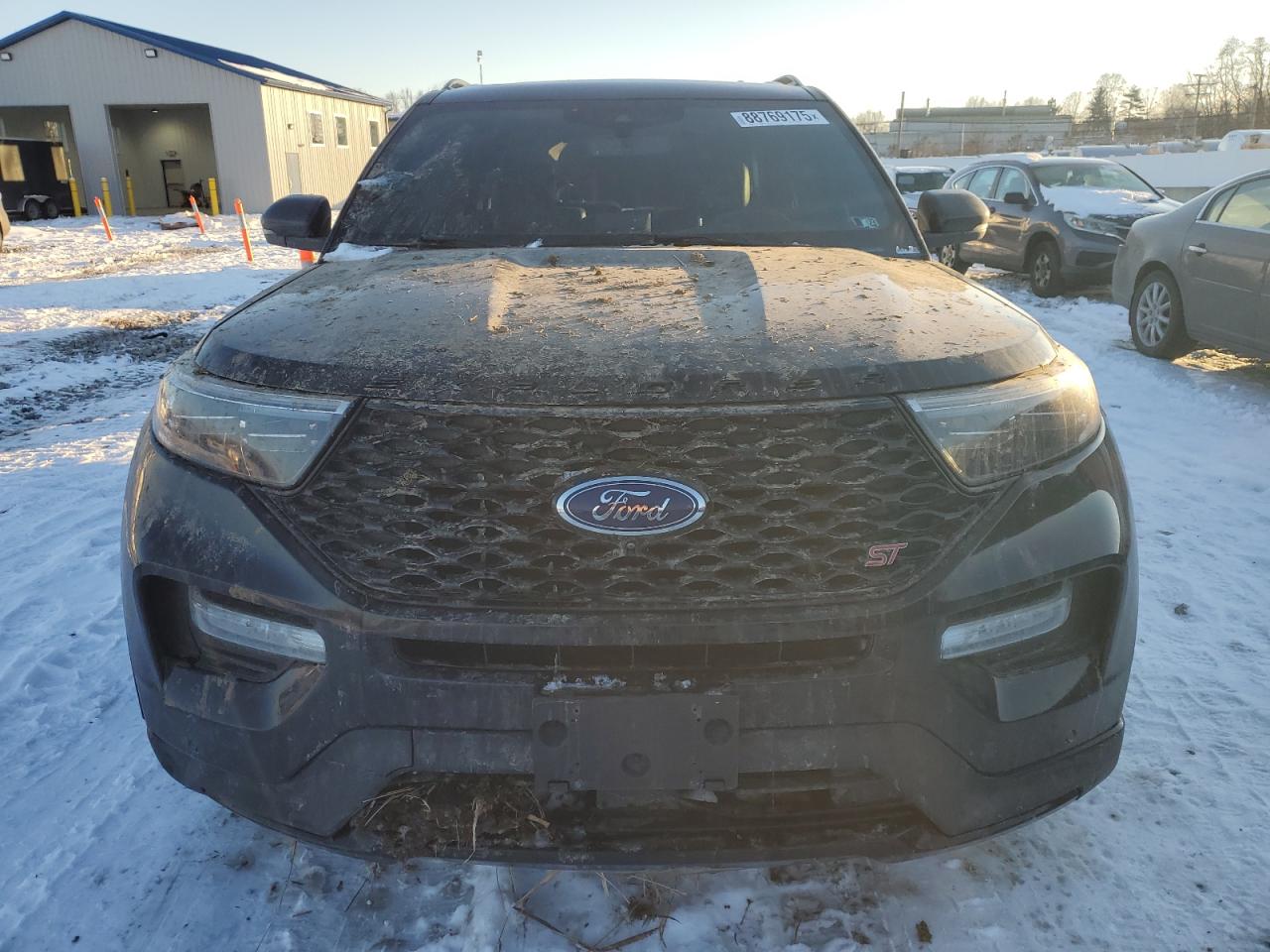 2020 Ford Explorer VIN 1FM5K8GC4LGA12870 Copart auction photo, rear end / top/roof damage thumbnail 5