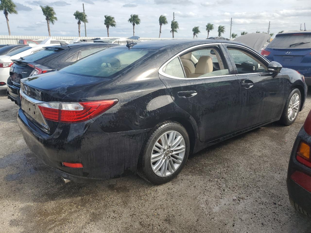 2013 Lexus ES VIN JTHBK1GG3D2032557 Copart auction photo, water/flood damage thumbnail 3