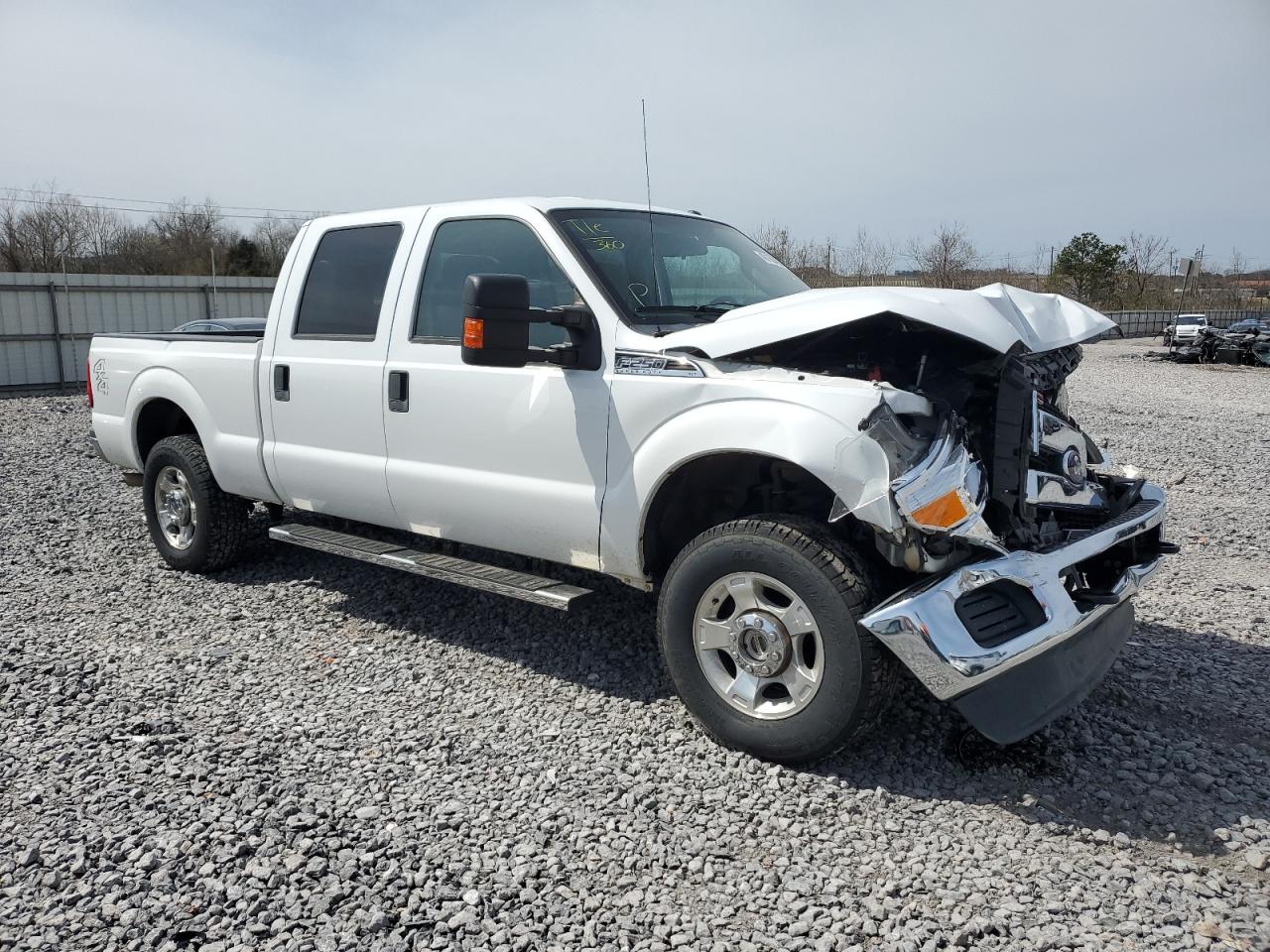 2016 Ford F250 VIN 1FT7W2B6XGED26993 Copart auction photo, front end damage thumbnail 4
