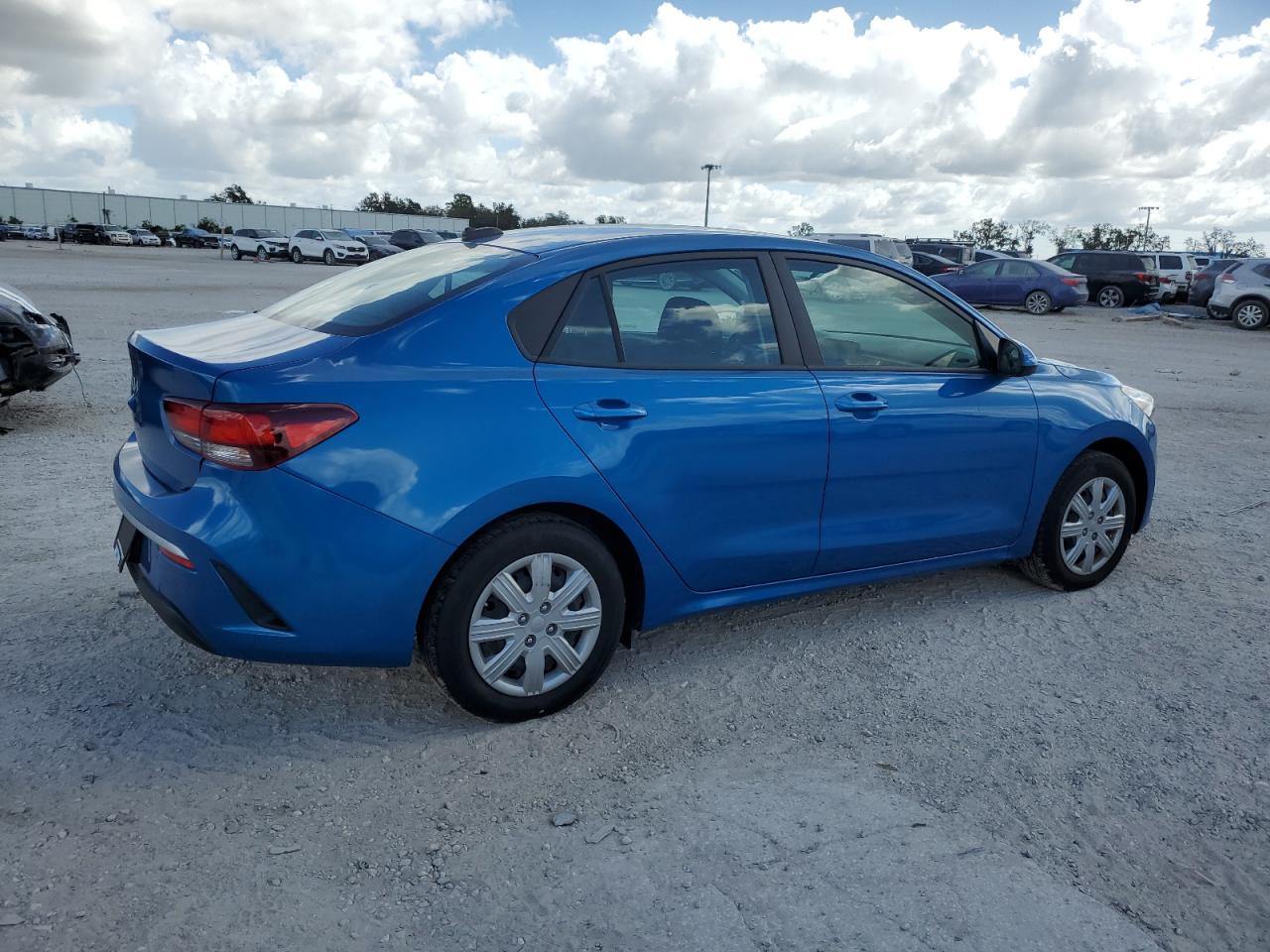 2023 KIA Rio VIN 3KPA24AD2PE551765 Copart auction photo, minor dent/scratches damage thumbnail 3