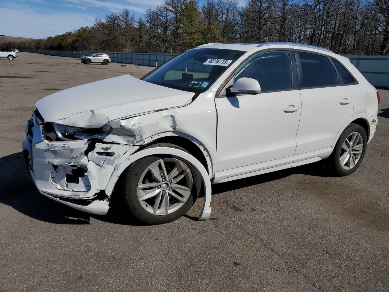 2017 Audi Q3 VIN WA1ECCFS9HR011474 - Copart auction photo