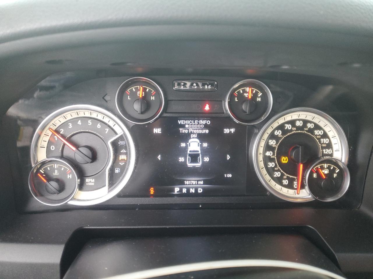 2016 RAM 1500 VIN 3C6RR7LT4GG188854 Copart auction photo, front end / side damage thumbnail 9