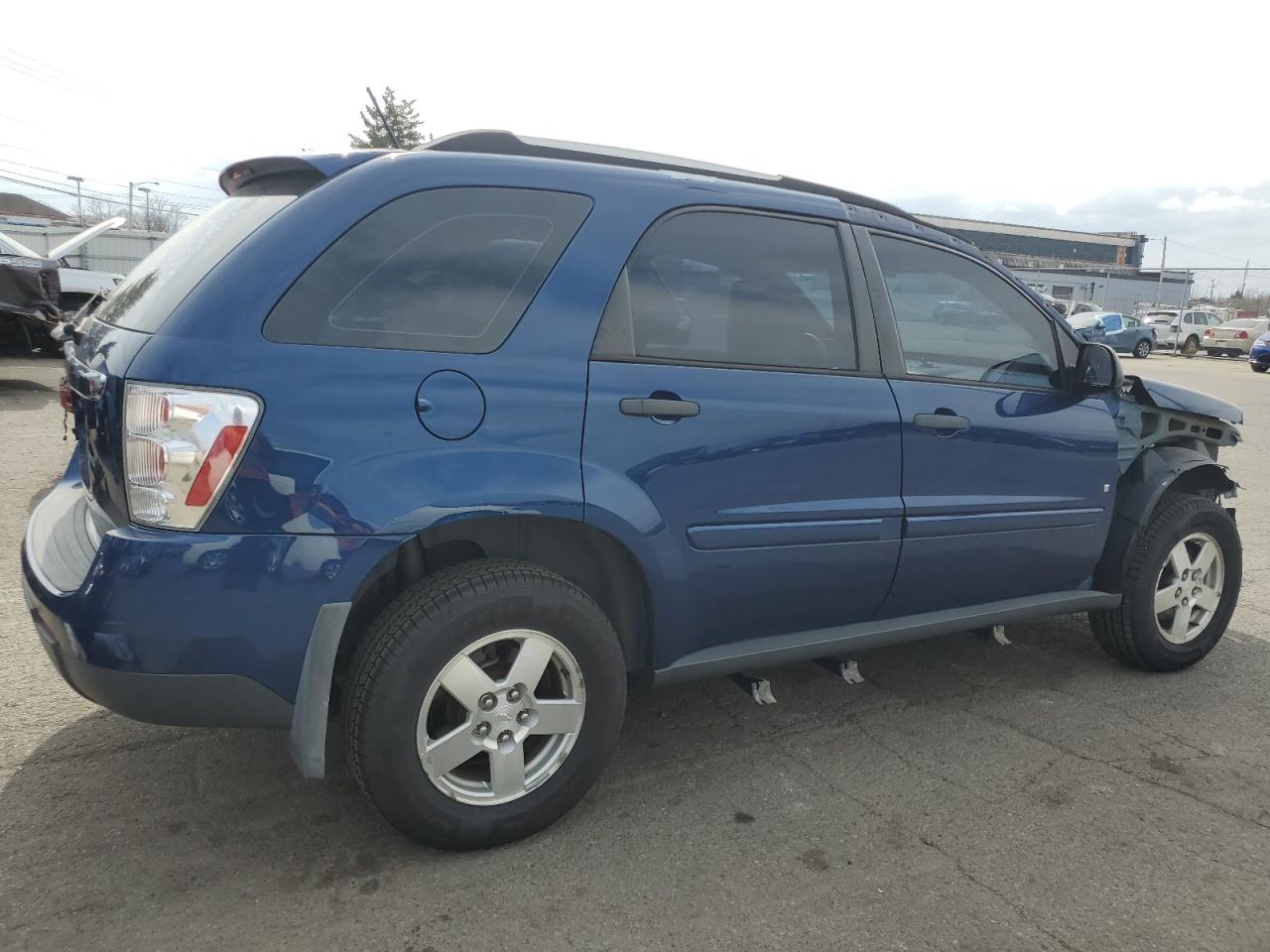 2009 Chevrolet Equinox VIN 2CNDL13F696217440 Copart auction photo, front end / side damage thumbnail 3