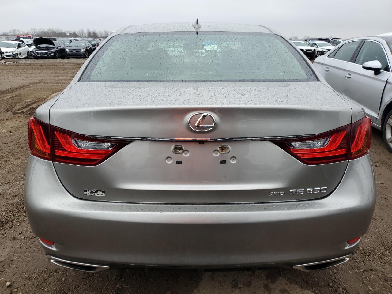 2015 Lexus GS VIN JTHCE1BL2FA009702 Copart auction photo, hail / minor dent/scratches damage thumbnail 6