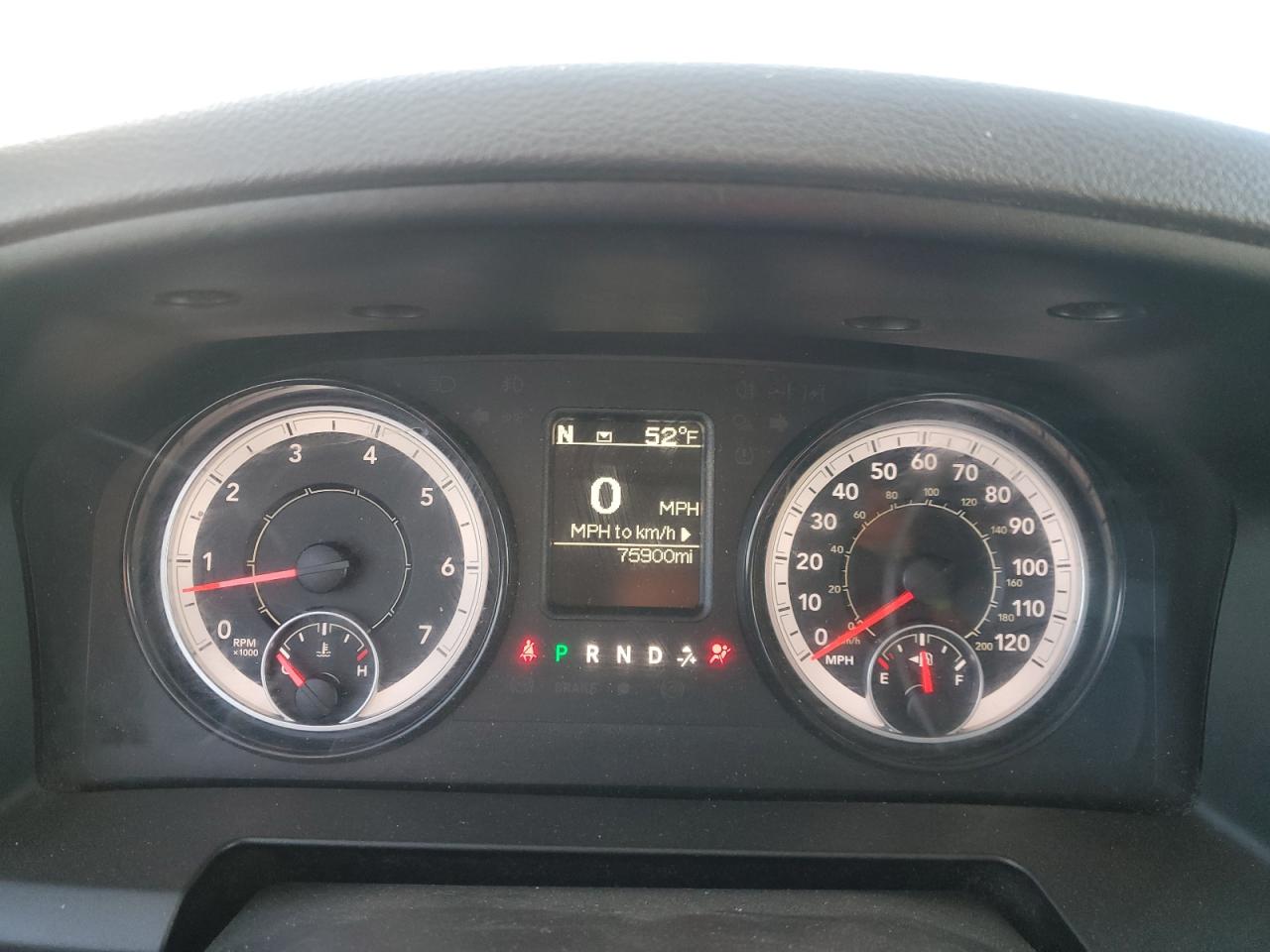 2019 RAM 1500 VIN 3C6RR7LT4KG630069 Copart auction photo, front end / minor dent/scratches damage thumbnail 9