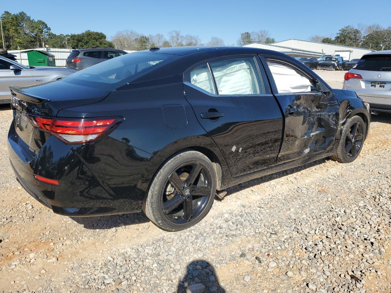 2023 Nissan Sentra VIN 3N1AB8DV8PY284337 Copart auction photo, side damage thumbnail 3