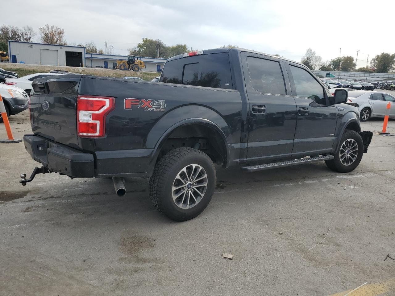 2018 Ford F-150 VIN 1FTEW1E5XJFA59666 Copart auction photo, front end damage thumbnail 3